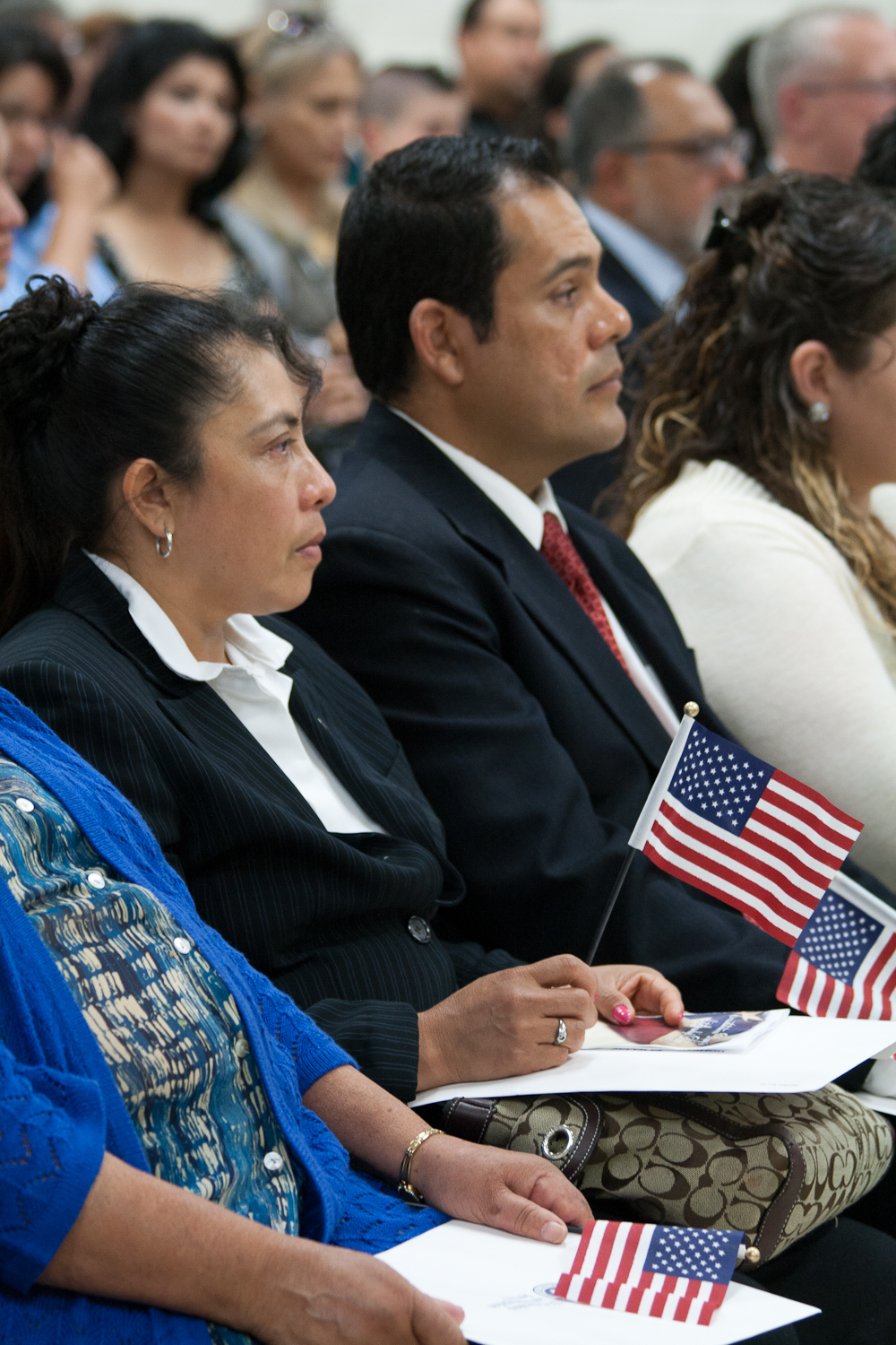 Oath ceremony.