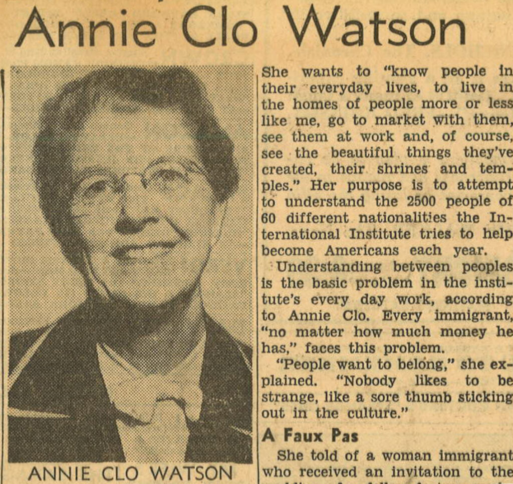 Annie Watson